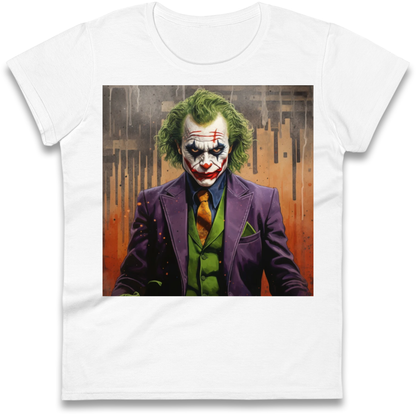 The Joker Painting Ladies Shirt