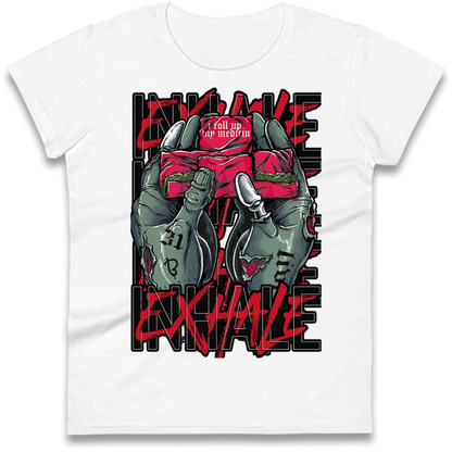 Inhale Exhale Ladies Shirt