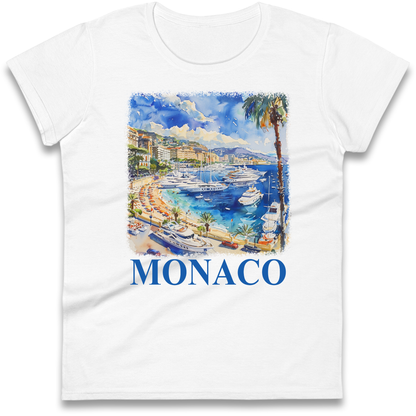 Monaco Painting Ladies Shirt