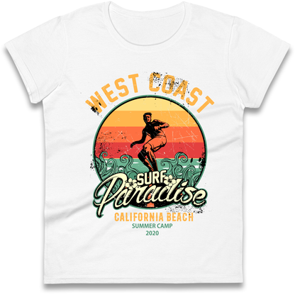 West Coast Surf Paradise Ladies Shirt
