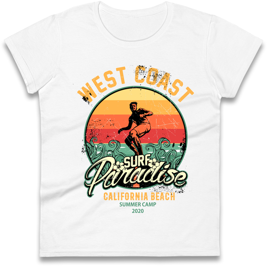 West Coast Surf Paradise Ladies Shirt