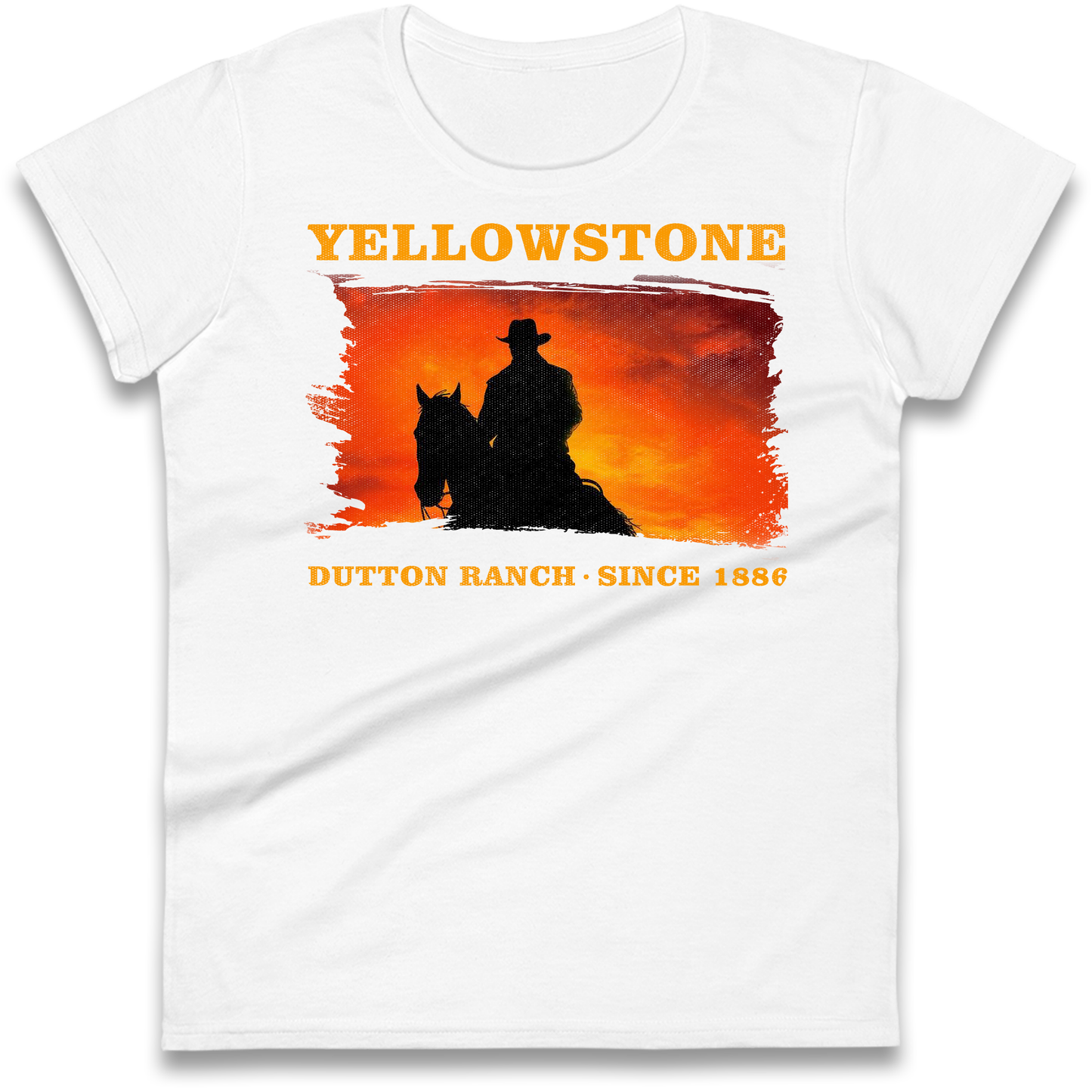 Yellowstone Dutton Ranch Since 1886 Ladies Shirt