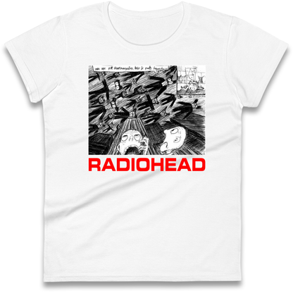 Radiohead We Are Not Screaming Ladies Shirt