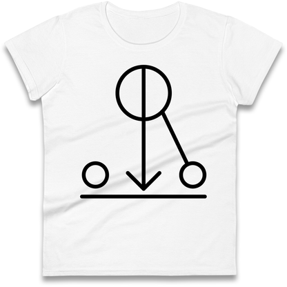 Iron Maiden Band Symbol Ladies Shirt