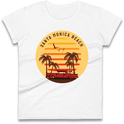 Santa Monica Beach Ladies Shirt