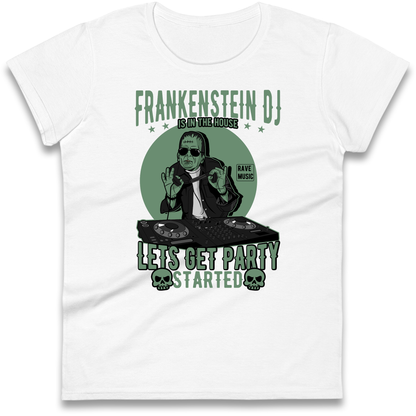 Frankenstein DJ Ladies Shirt