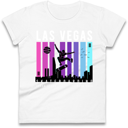 Las Vegas Skateboarding Ladies Shirt