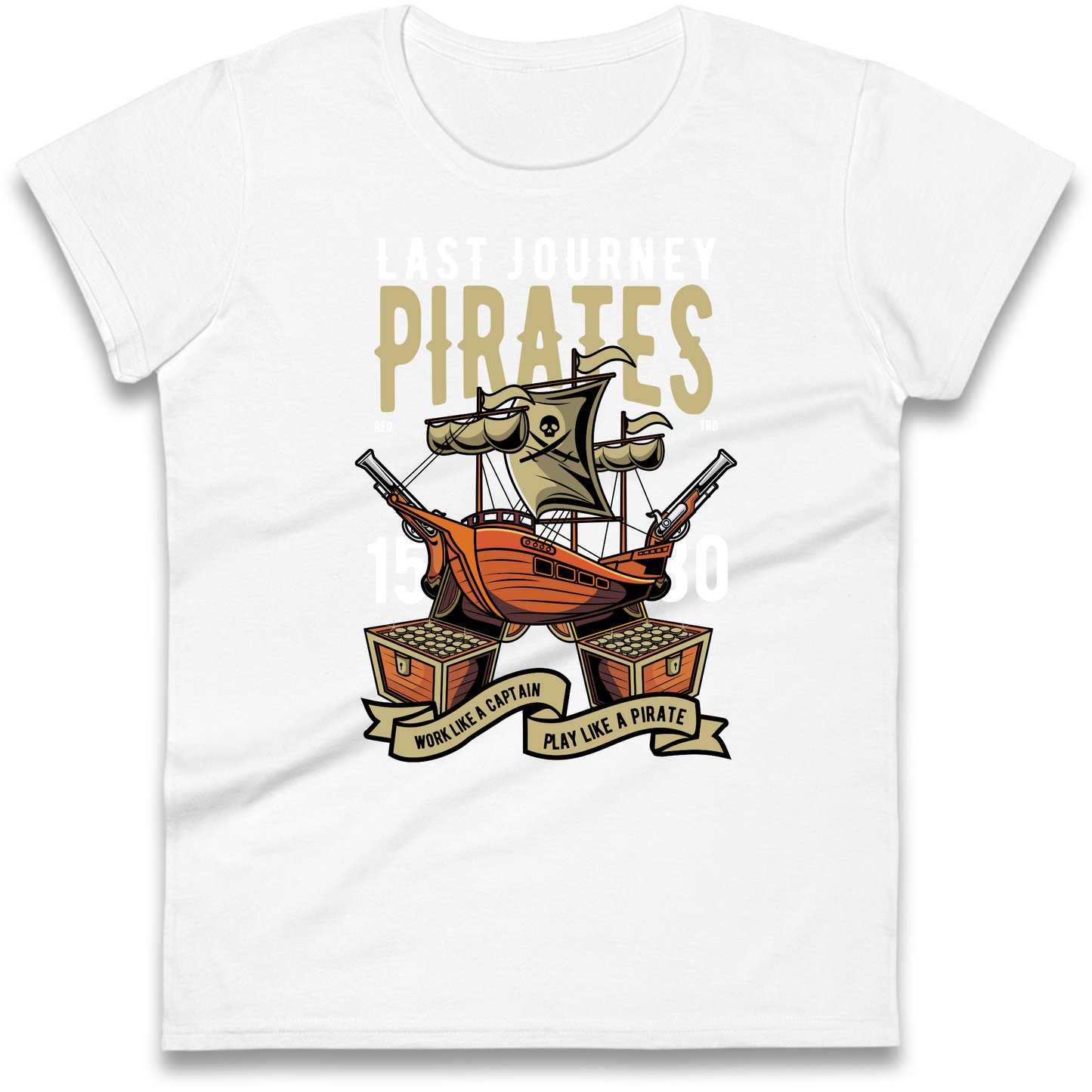 Last Journey Pirates Ladies Shirt