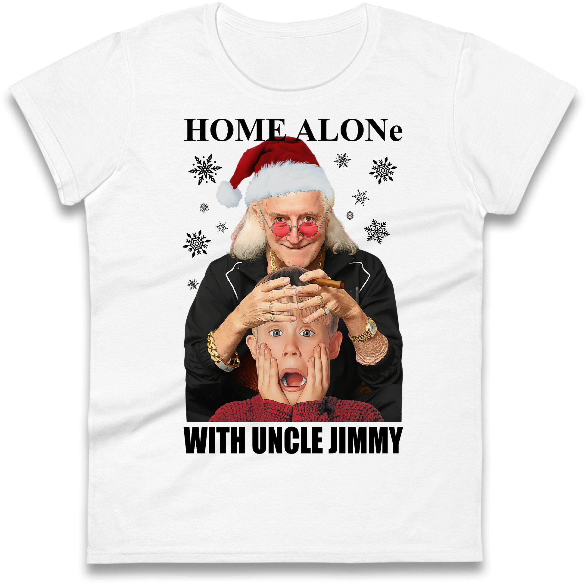 Home Alone Uncle Jimmy Ladies Shirt