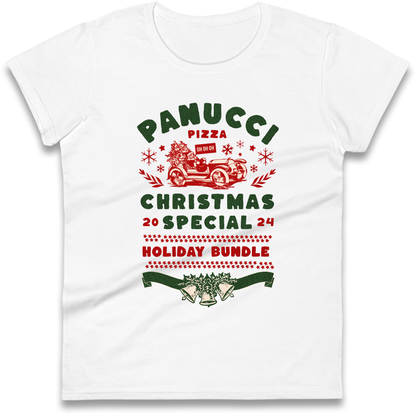 Panucci Pizza Christmas Special Christmas Ladies Shirt
