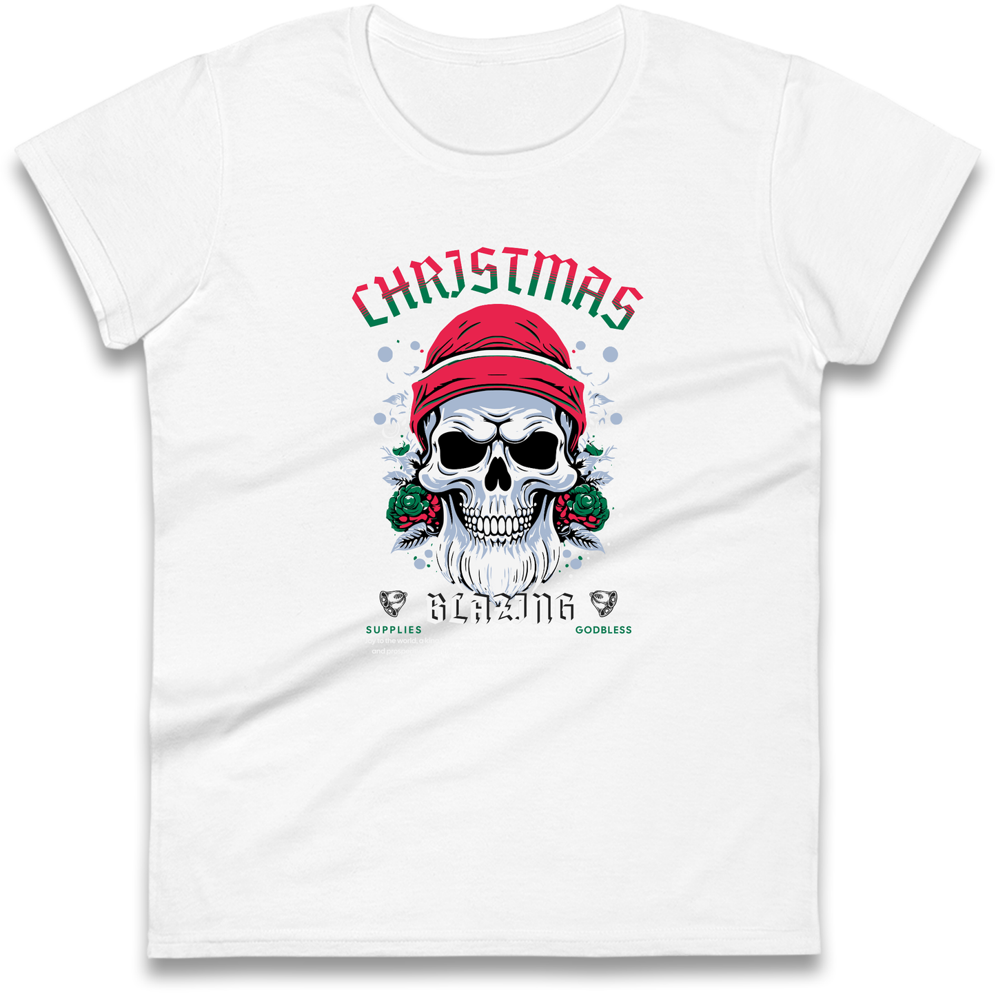 Christmas Blazing Ladies Shirt
