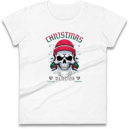 Christmas Blazing Ladies Shirt