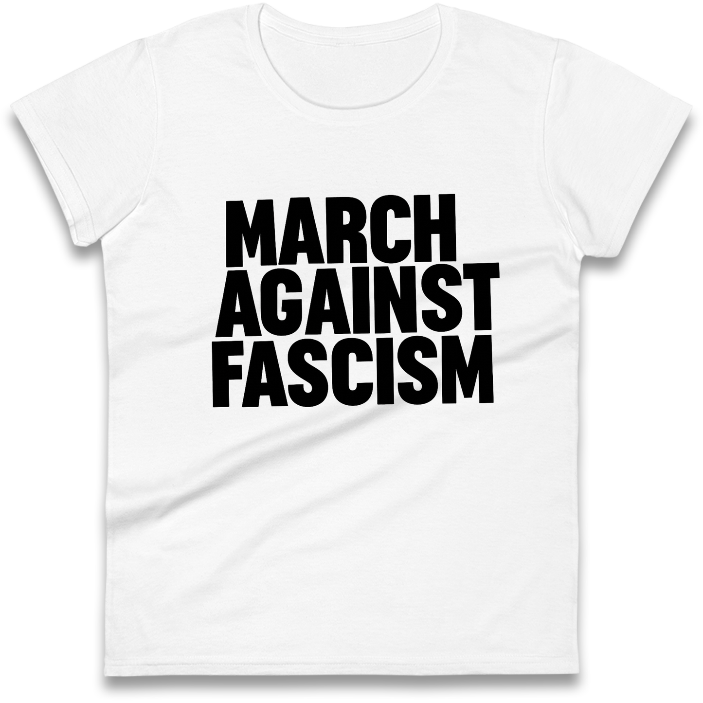 March Against Fascism Ladies Shirt