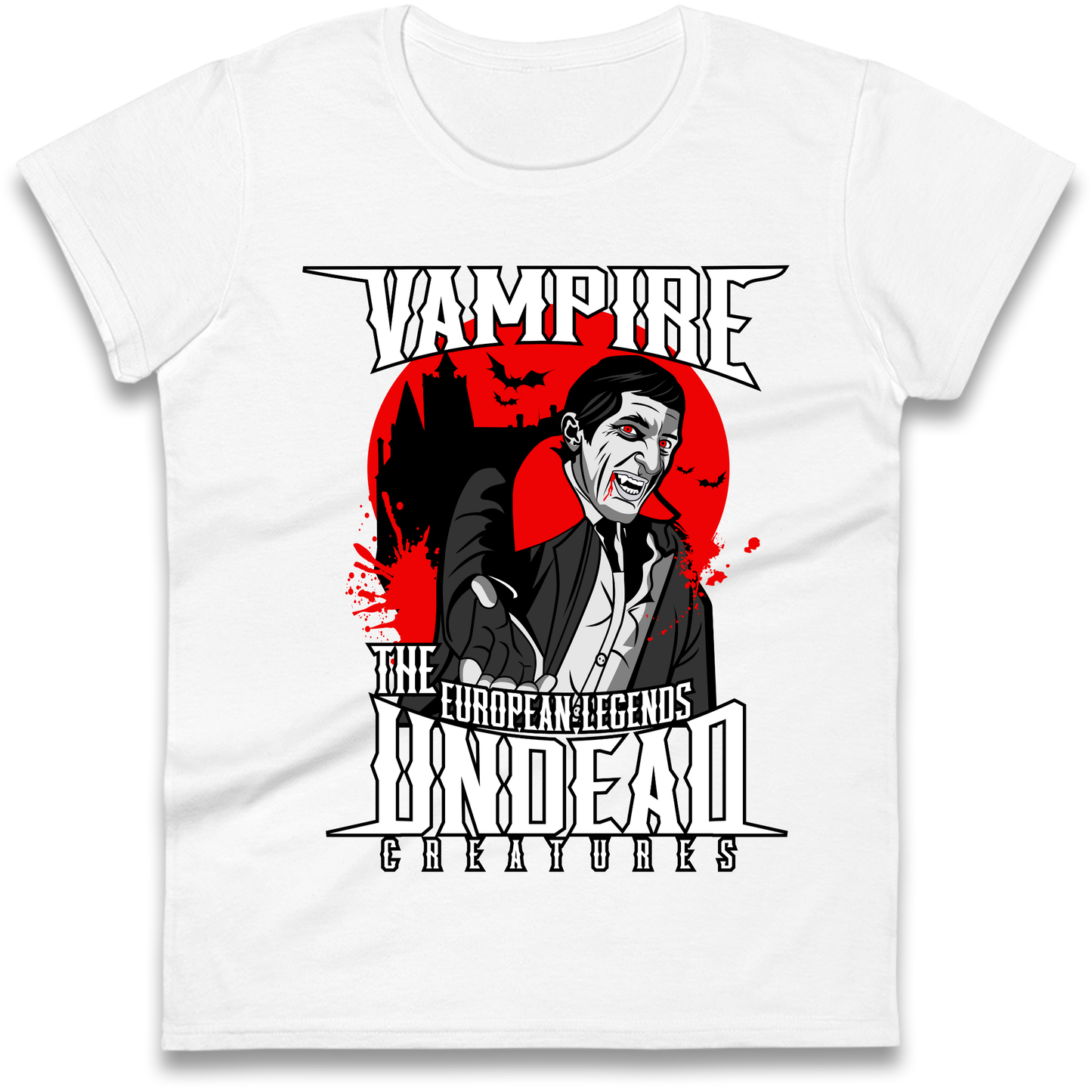 Vampire Undead Ladies Shirt