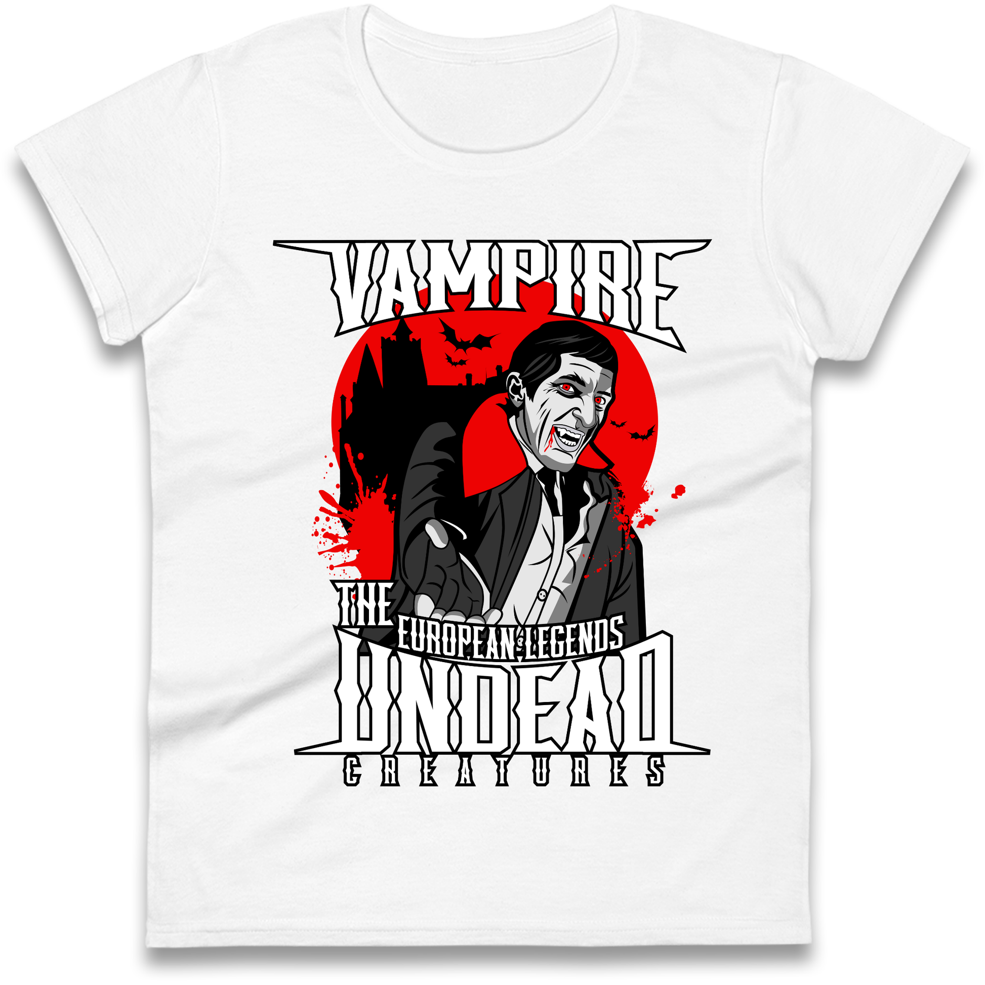 Vampire Undead Ladies Shirt