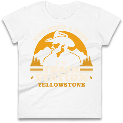 You Need A Ride To The Train Station Ladies Shirt