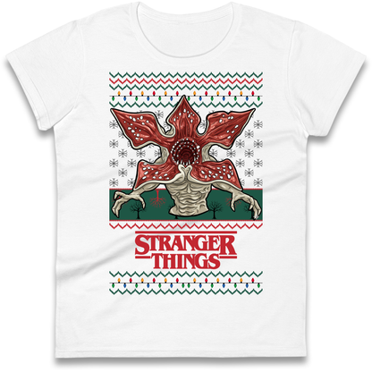 Demogorgon Christmas Ladies Shirt