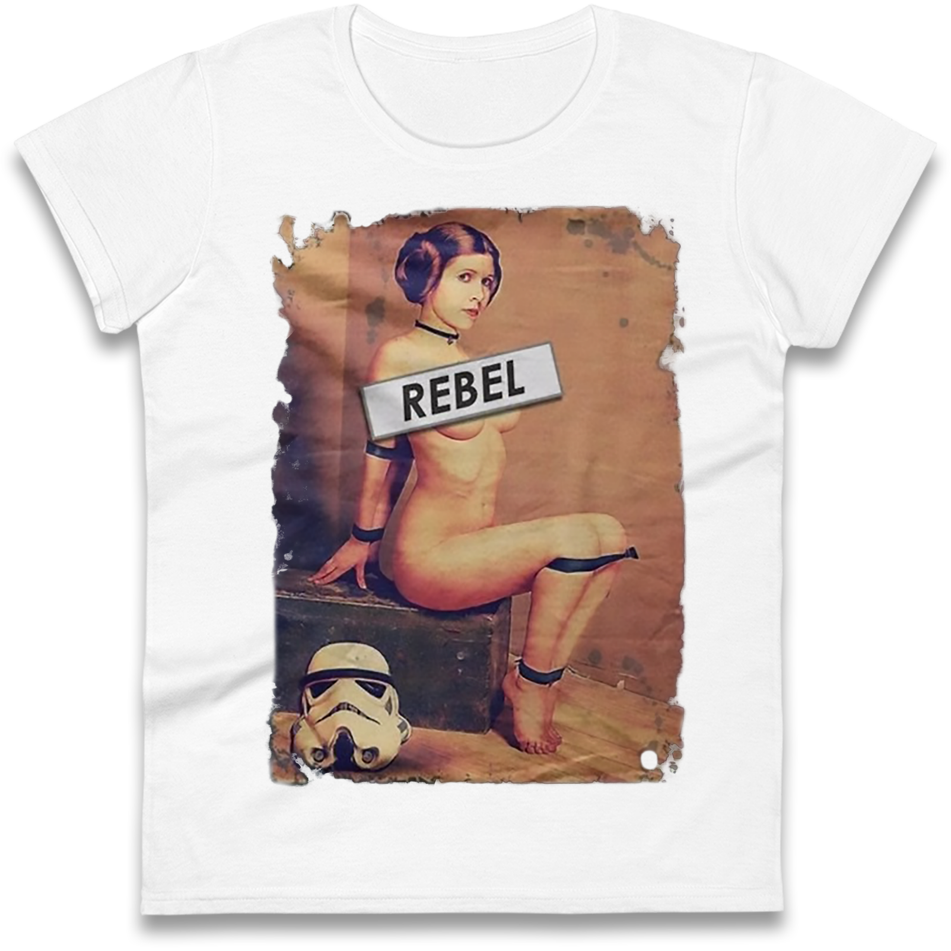 Princess Leia Rebel Ladies Shirt