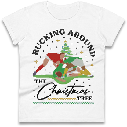 Rugby Christmas Ladies Shirt