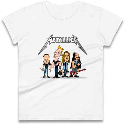Metallica Cartoon Ladies Shirt