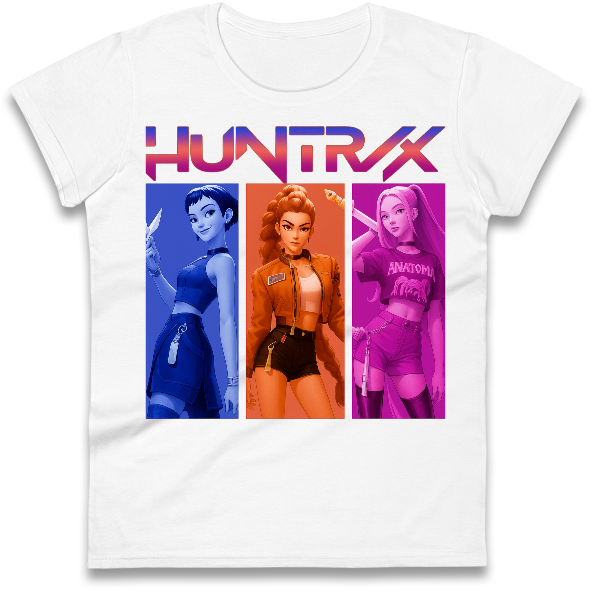 Kpop Demon Hunters Huntrix Ladies Shirt