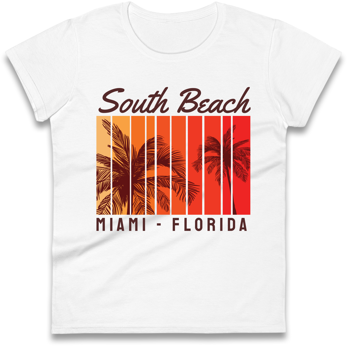 South Beach Miami Florida Ladies Shirt