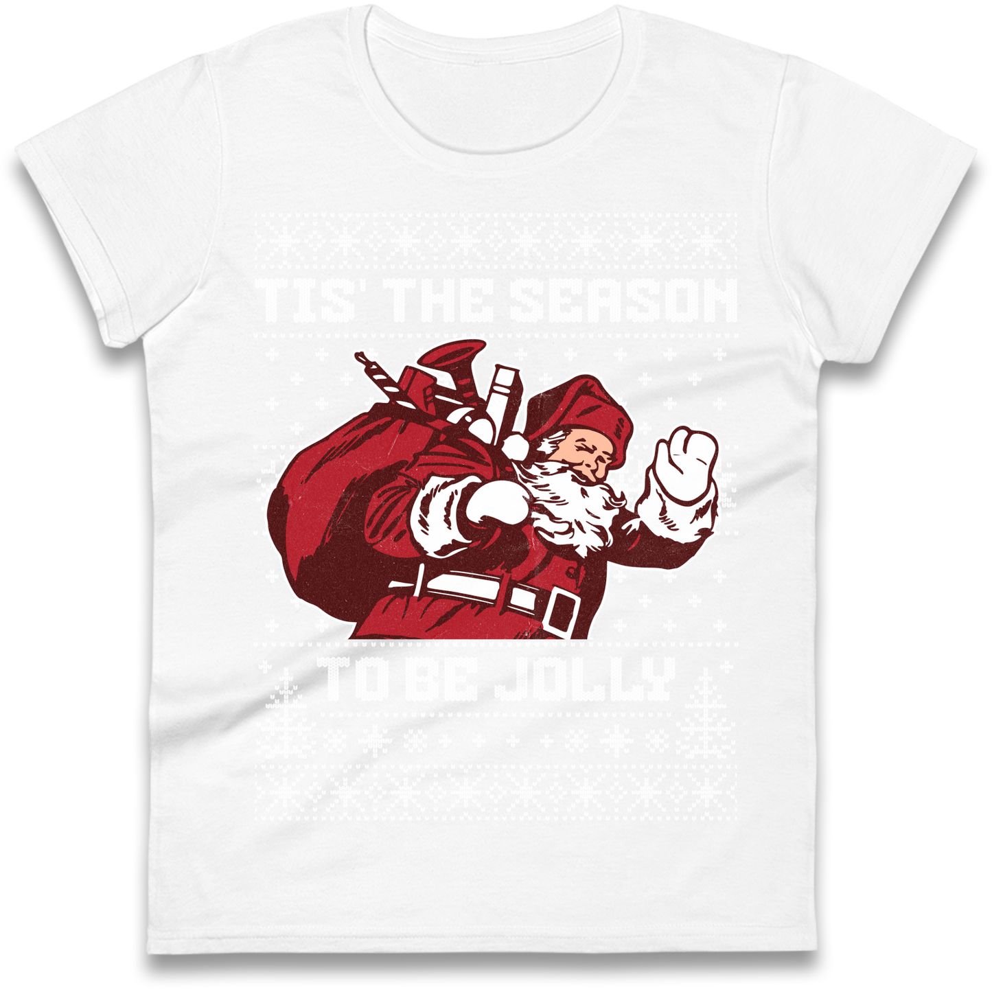 Tis The Season To Be Jolly Christmas Ladies Shirt
