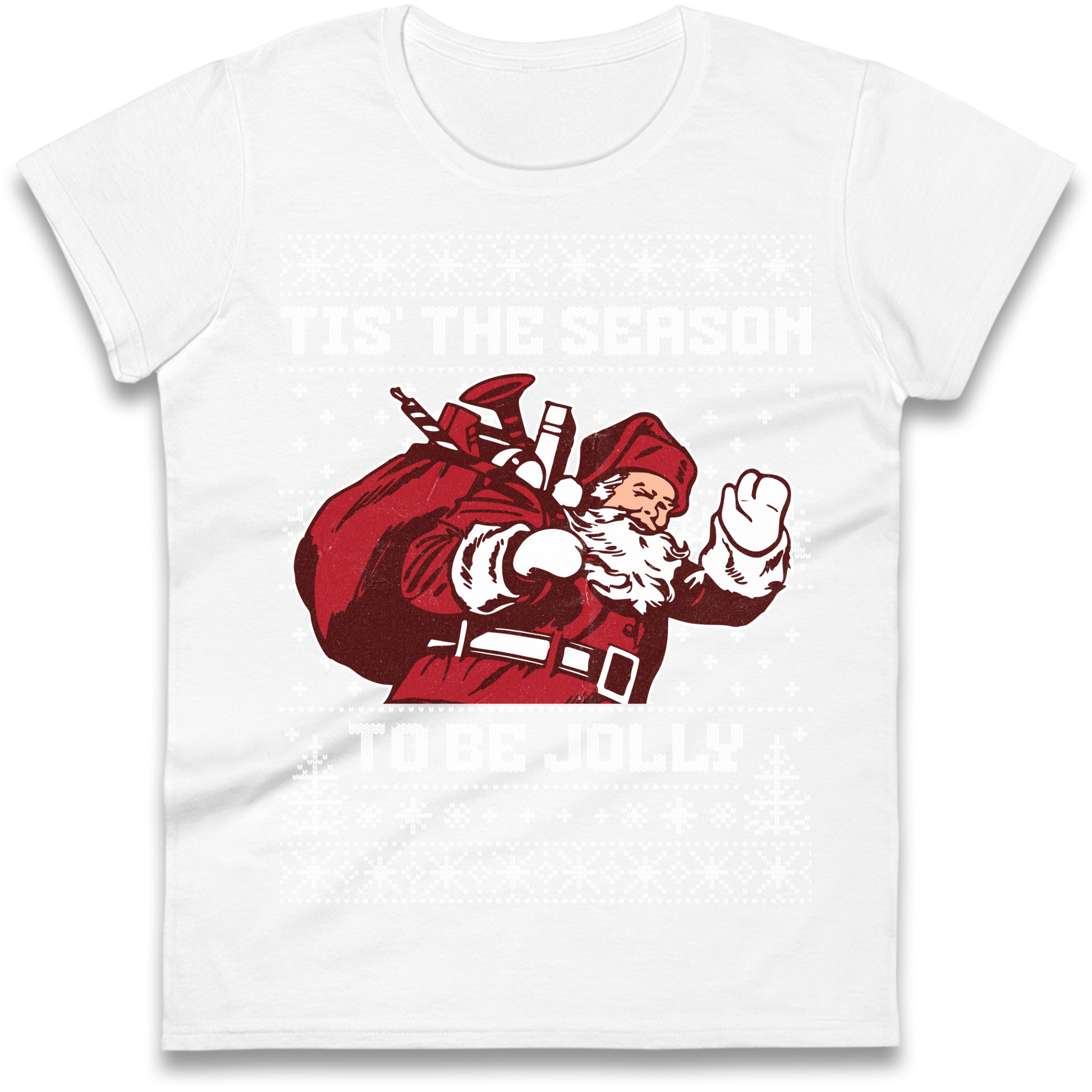 Tis The Season To Be Jolly Christmas Ladies Shirt