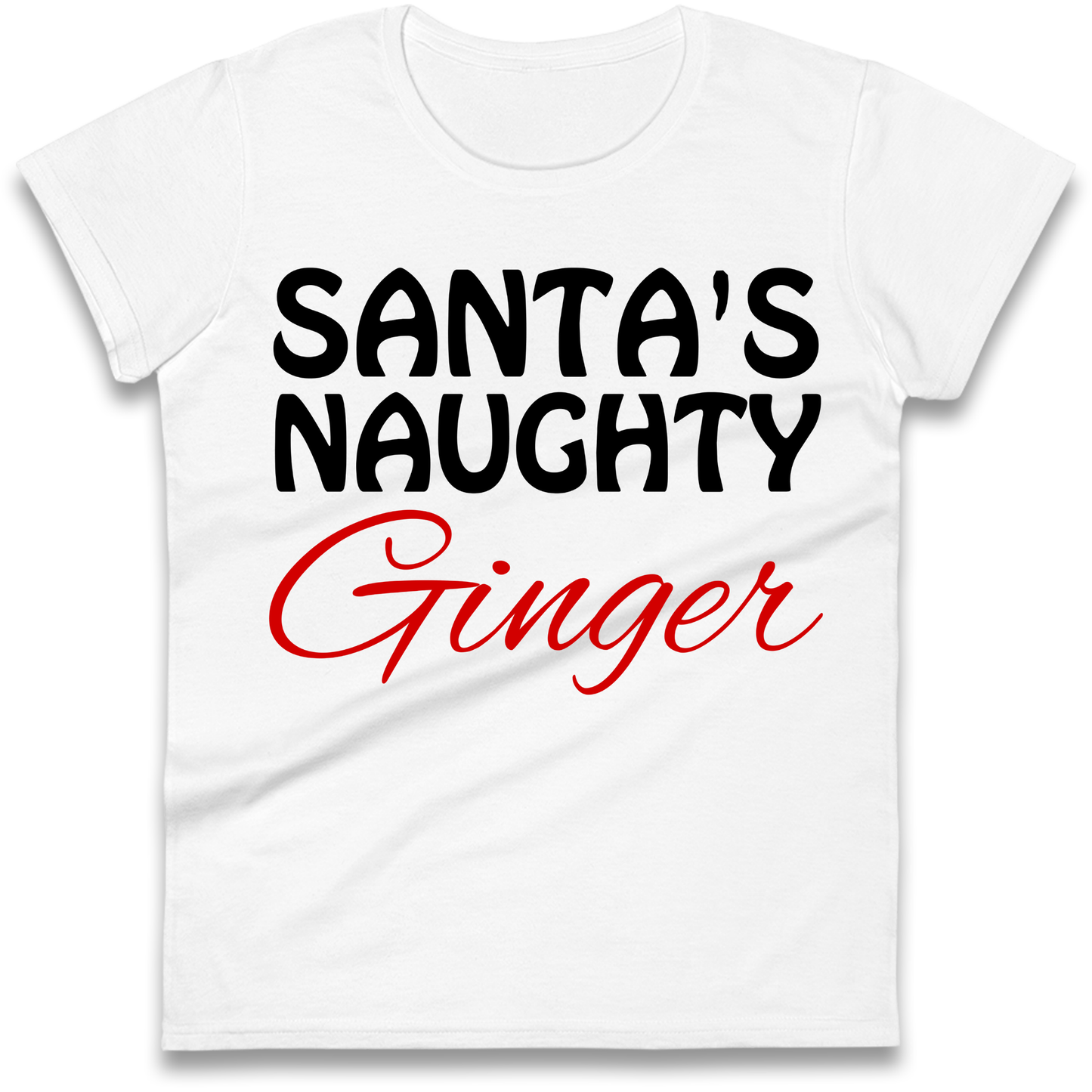 Naughty Ginger Ladies Shirt