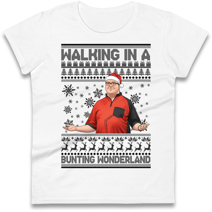 Bunting Wonderland Ladies Shirt