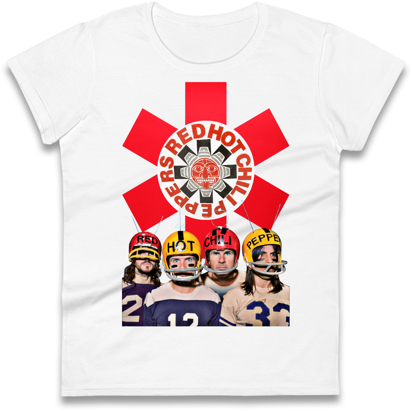 Red Hot Chilli Peppers American Football Ladies Shirt