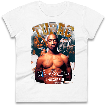 Tupac Shakur 1971 1996 Ladies Shirt