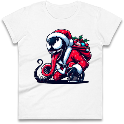 Venom Santa Ladies Shirt