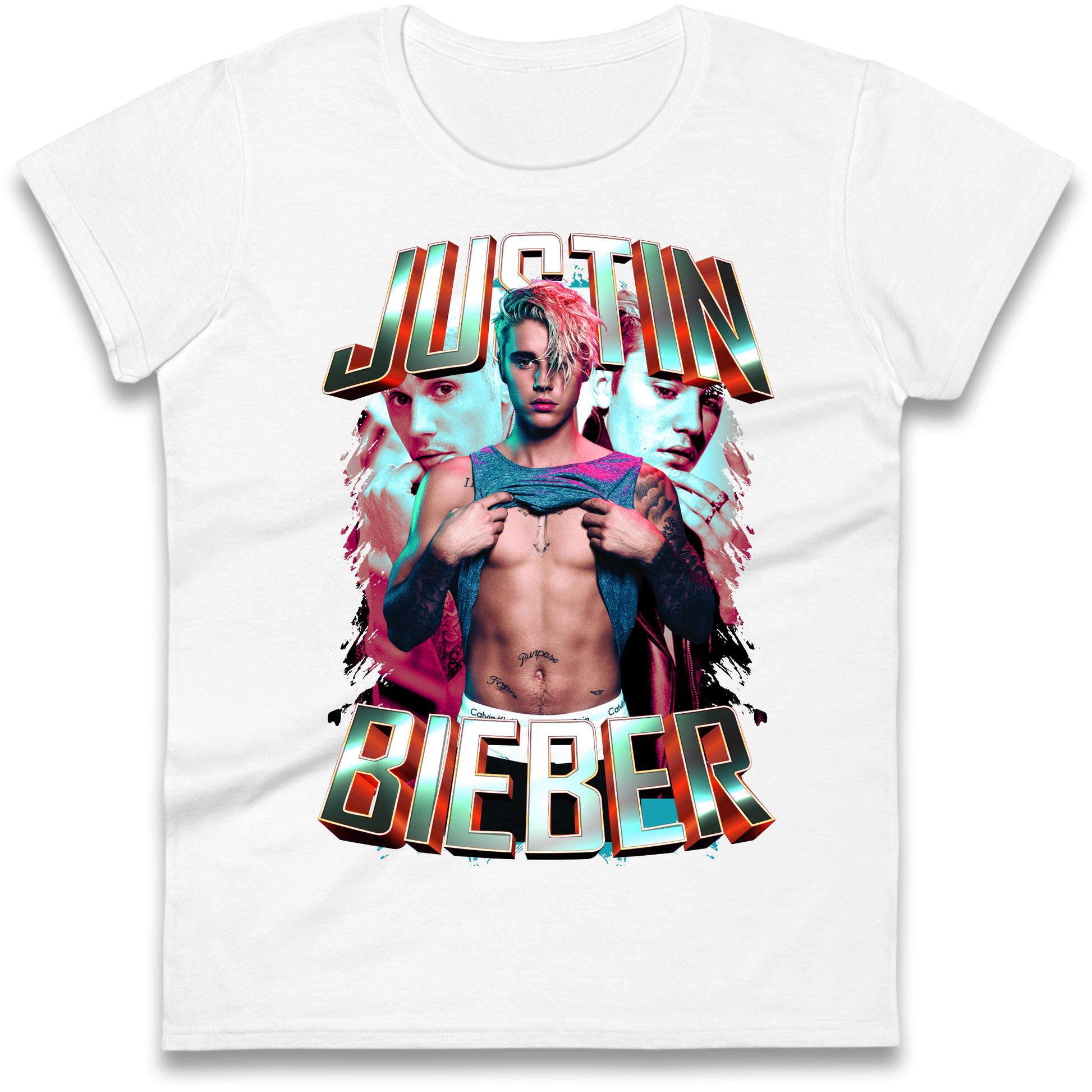 Justin Bieber Ladies Shirt