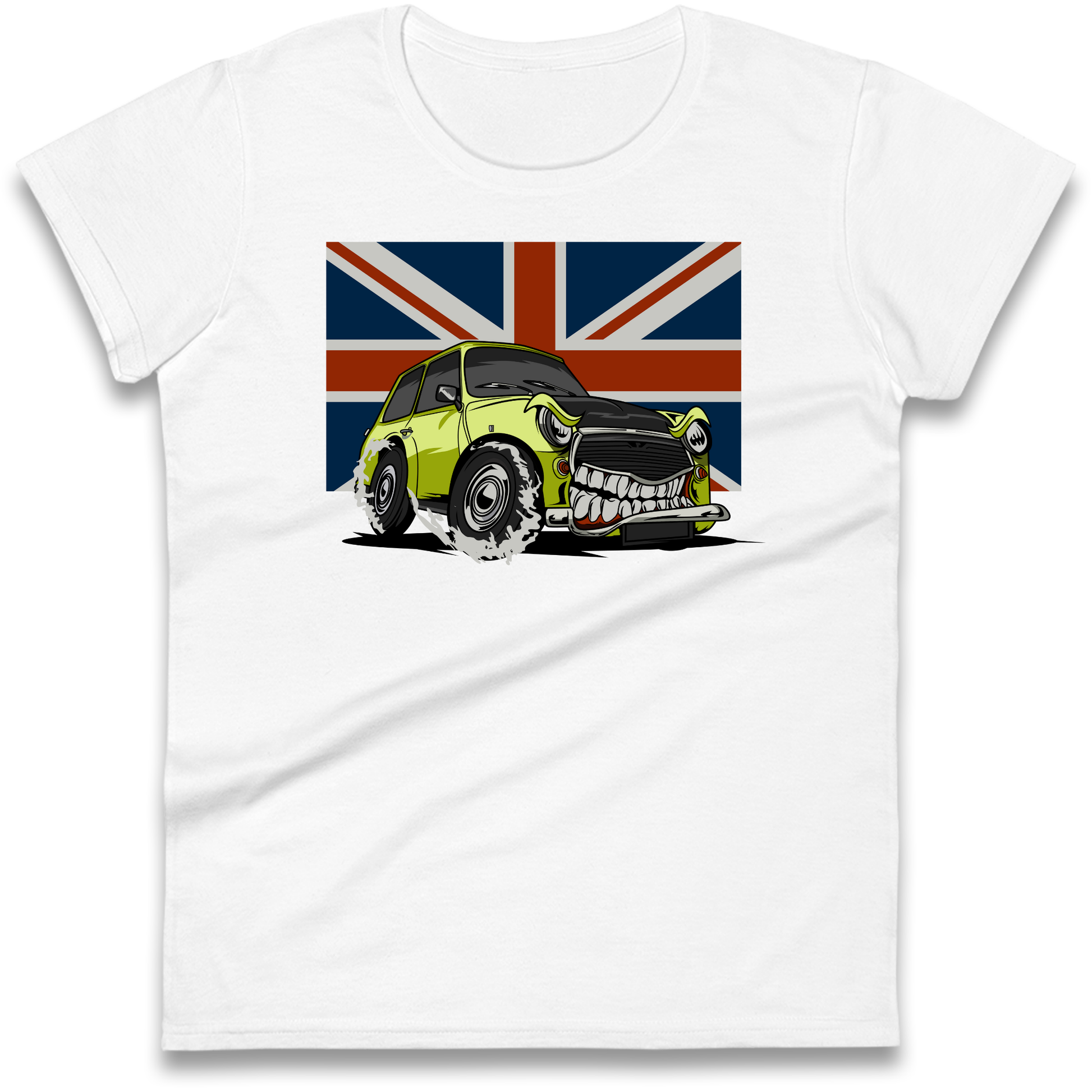 Union Jack Angry Mini Ladies Shirt