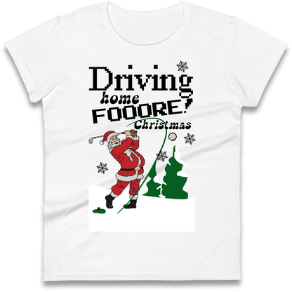 Christmas Golf Ladies Shirt