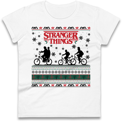 Stranger Things Christmas Ladies Shirt