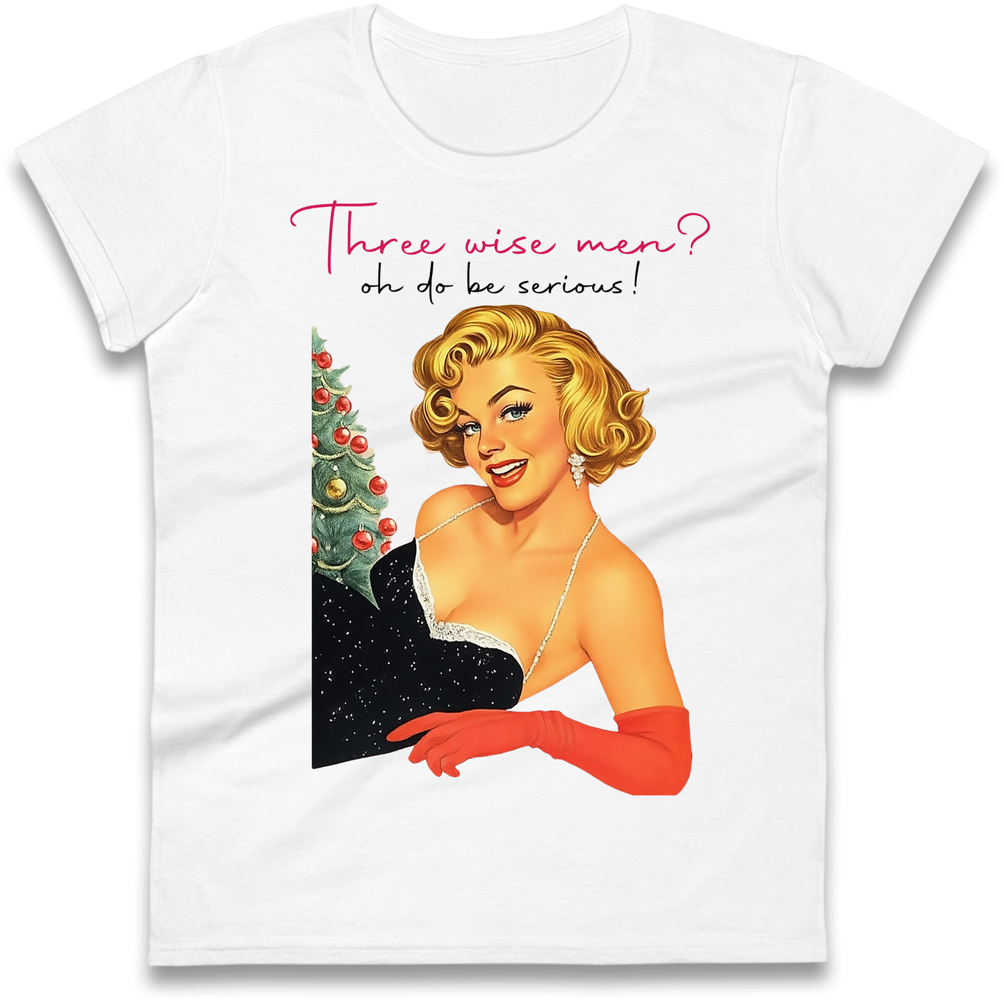 Three Wise Men Christmas Ladies Shirt