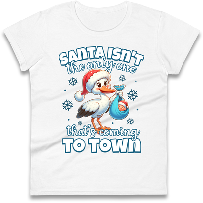 Santa isn't The Only One Thats Coming To Town Christmas Ladies Shirt