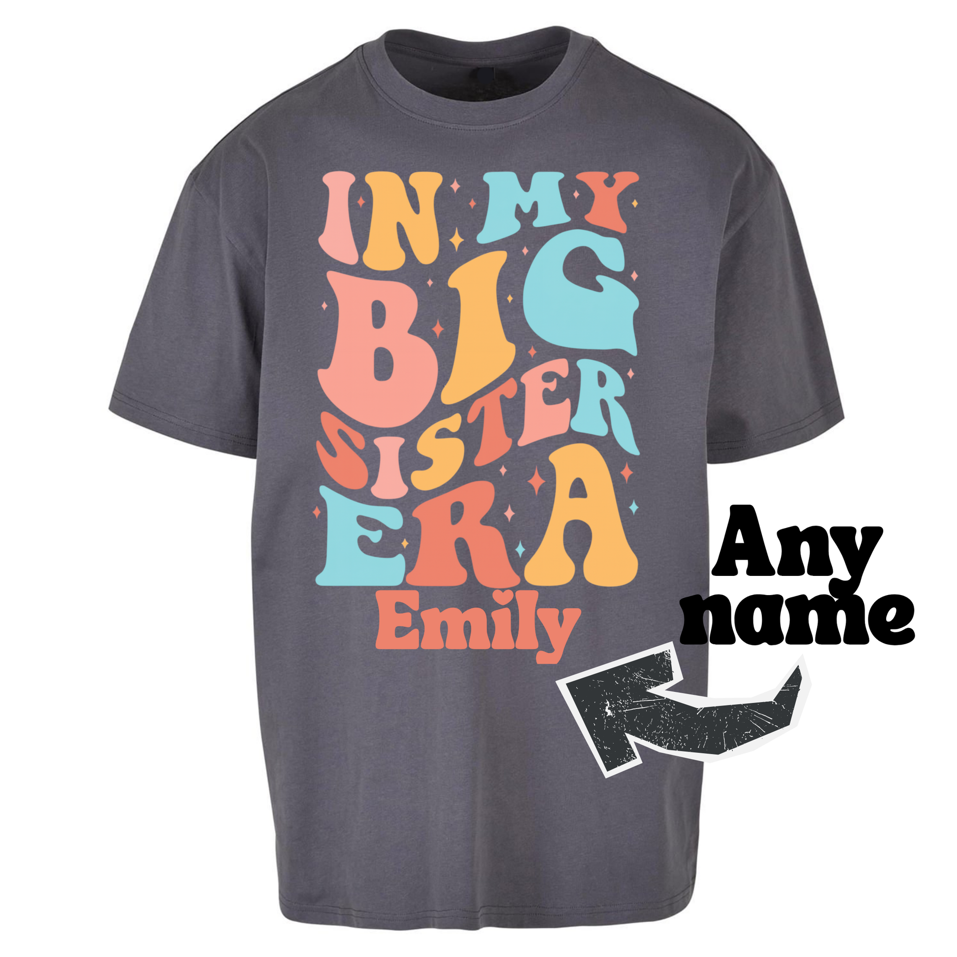 Big Sister Oversized T Shirt