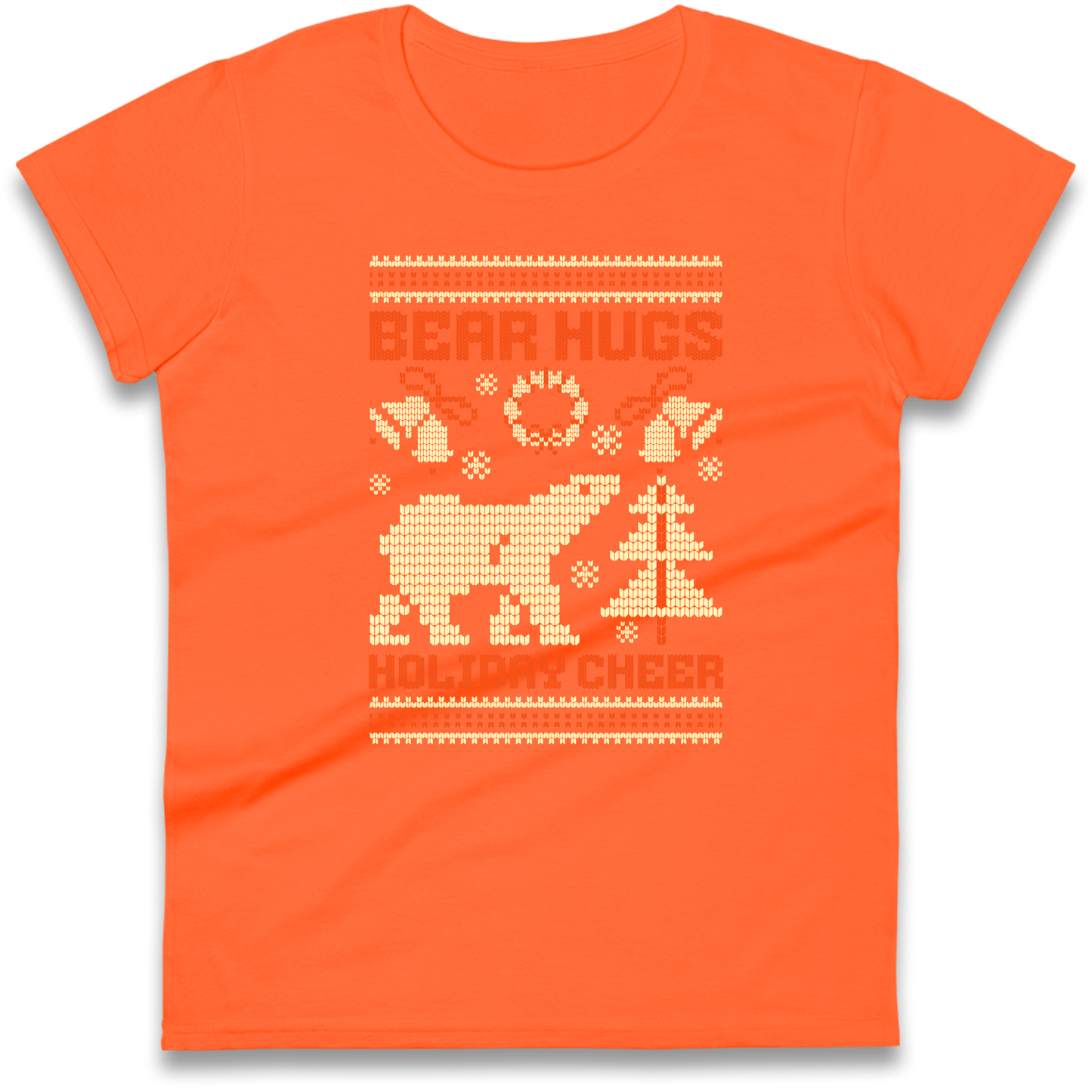 Bear Hugs Holiday Cheer Ladies Shirt