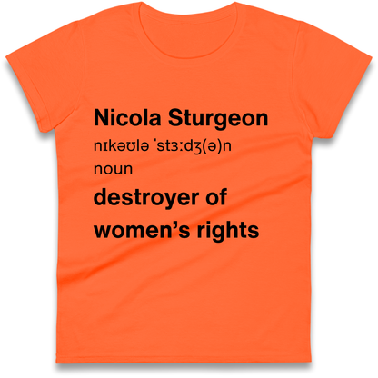 JK Rowling Nicola Sturgeon T Shirt Ladies Shirt
