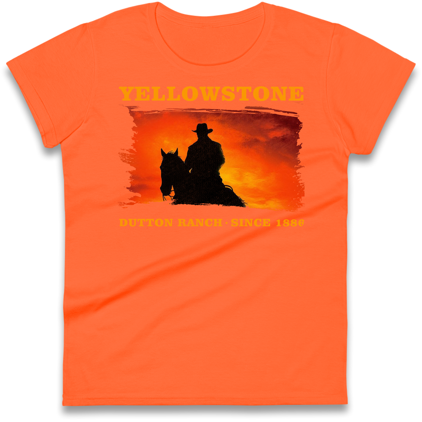 Yellowstone Dutton Ranch Since 1886 Ladies Shirt