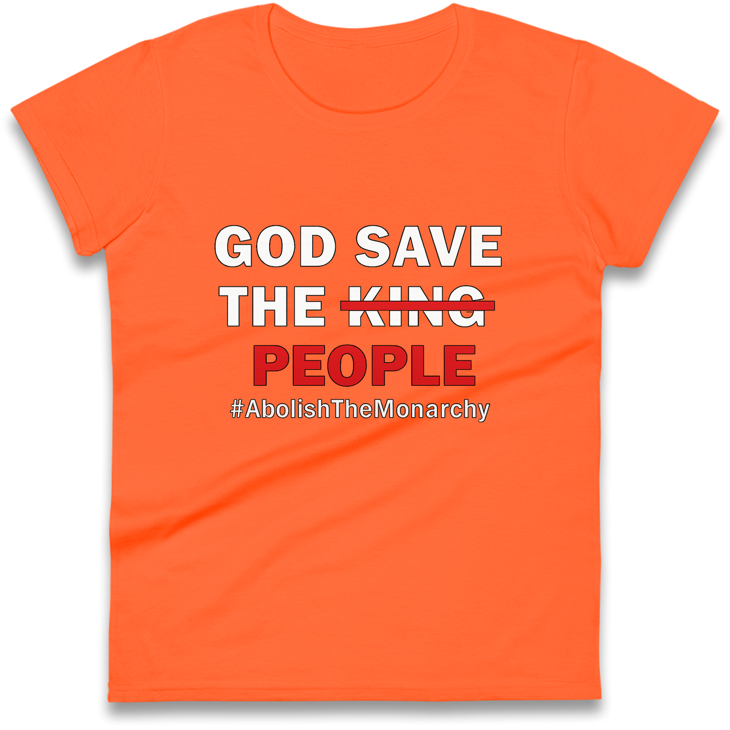 God Save The People Ladies Shirt