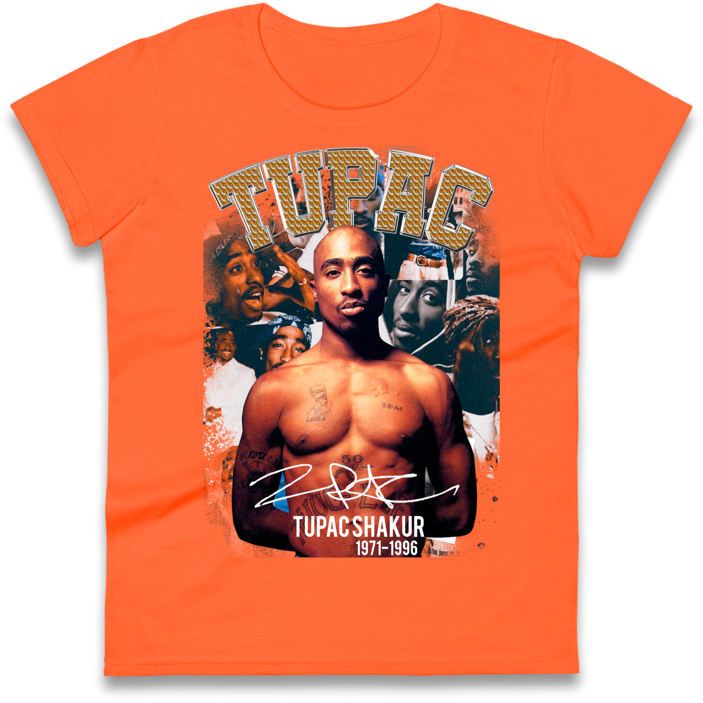 Tupac Shakur 1971 1996 Ladies Shirt