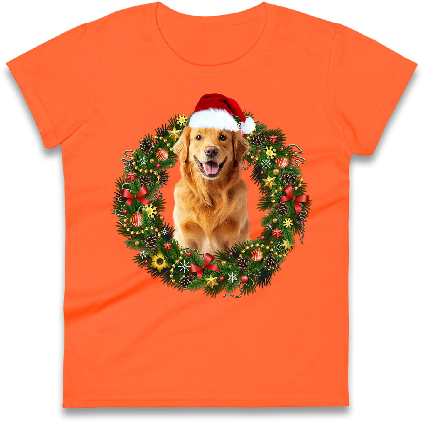Dog Christmas Ladies Shirt
