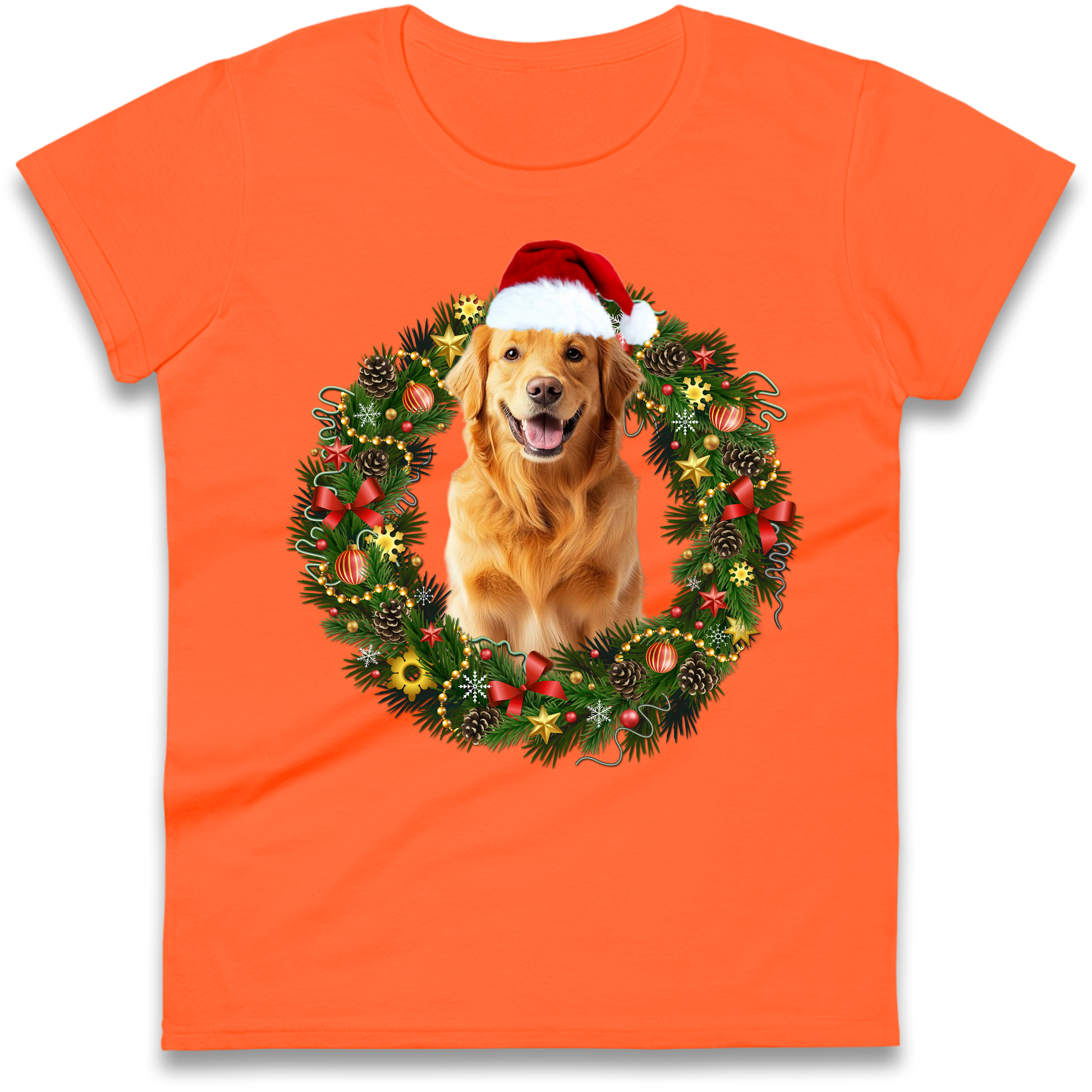 Dog Christmas Ladies Shirt