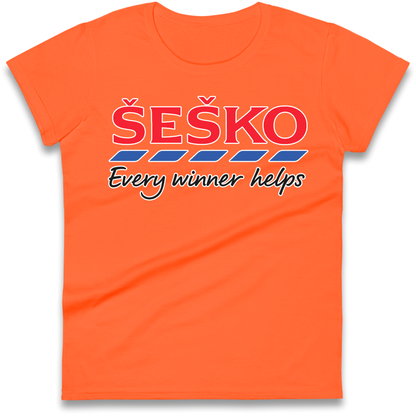 Benjamin Sesko Every Winner Helps Ladies Shirt