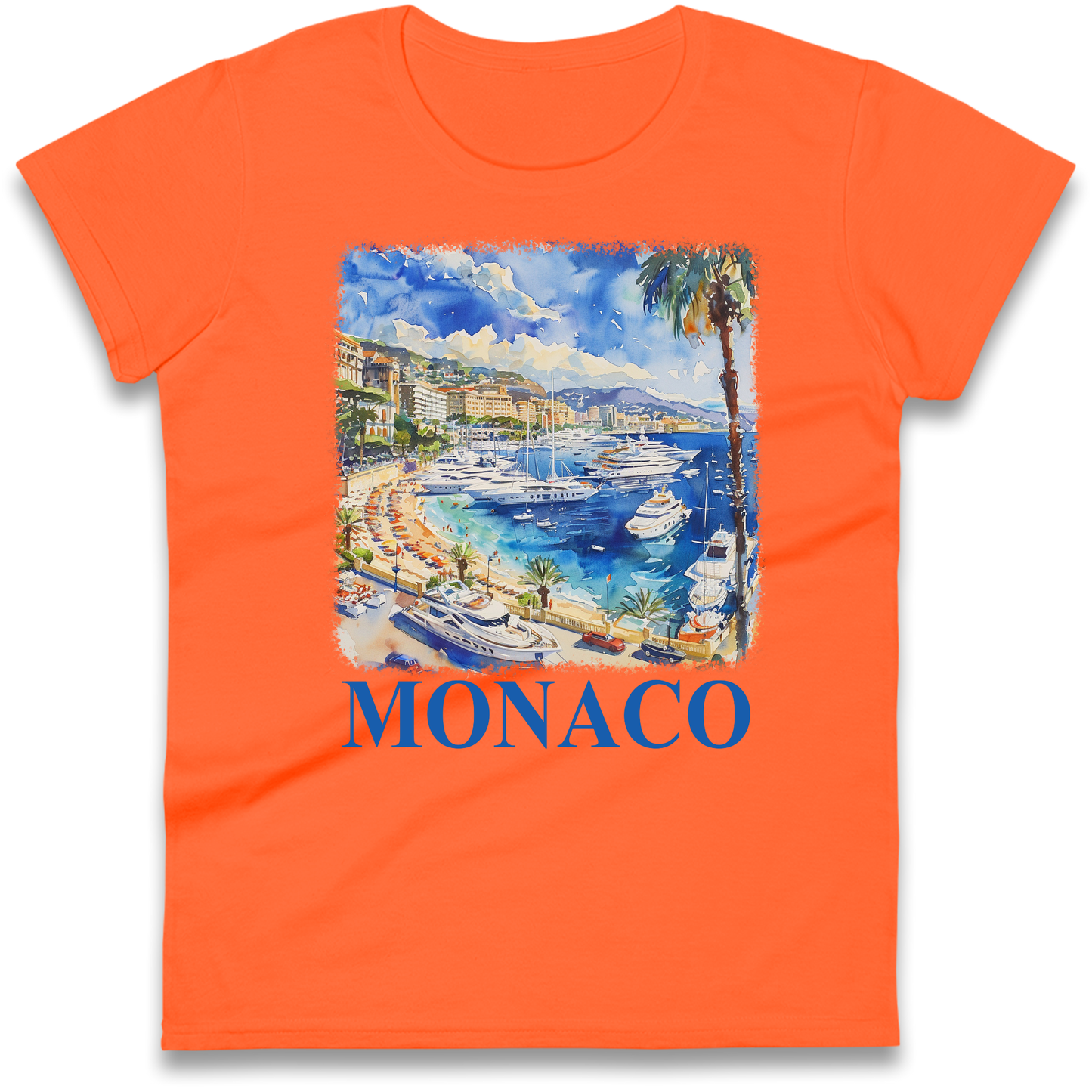 Monaco Painting Ladies Shirt