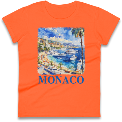 Monaco Painting Ladies Shirt